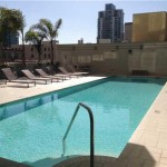pool area at alta in east village is the one of the best amenities in all of downtown san diego