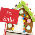 for sale sign on san diego home during the holidays