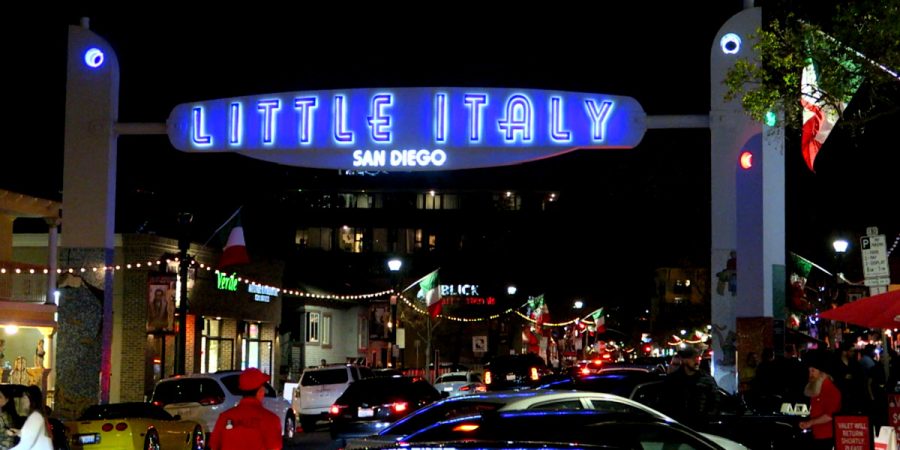 little italy sign in san diego 92101