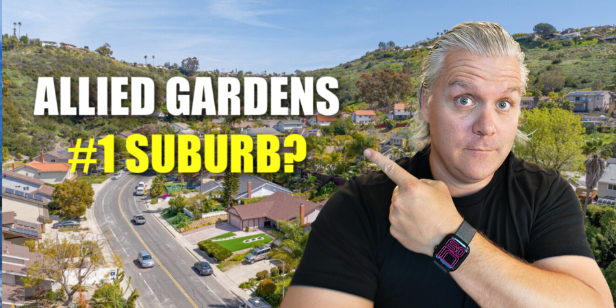 The Neighborhood of Allied Gardens in San Diego
