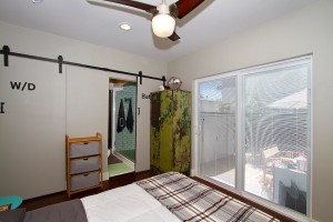 Second Bedroom with Backdoor Entry